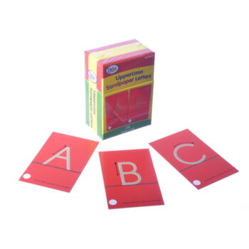 Sand Paper Letters - Upper Case pack of 26