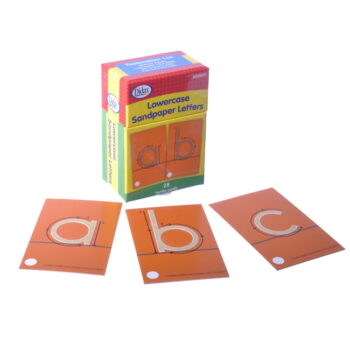 Sand Paper Letters - Lower case pack of 28