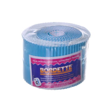 "Bordette" Corrugated Border - Bright Blue