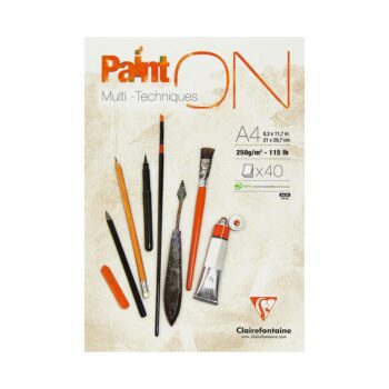 PAINT ON Multi Technique Pad - A4 White
