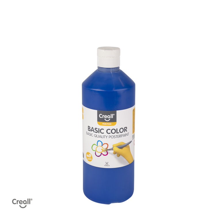 Creall Poster Paint 500ml - Dark Blue