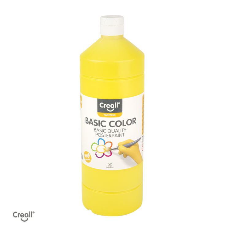 Creall Poster Paint 1000ml - Yellow