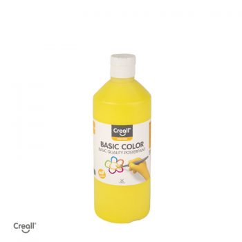 Creall Poster Paint 500ml - Yellow