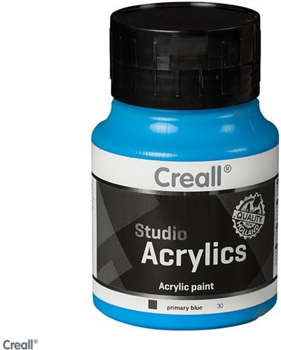 Creall Studio Acrylic Paint 500ml - Primary Blue