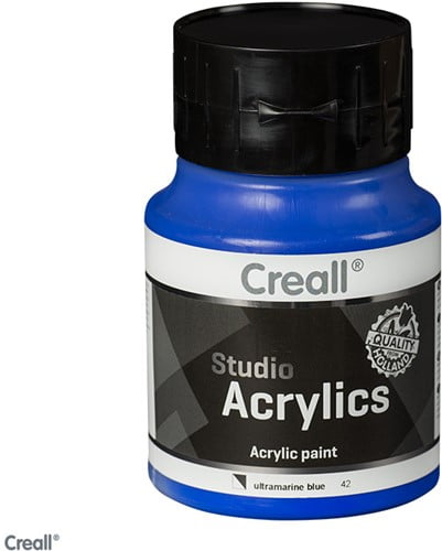 Creall Studio Acrylic Paint 500ml - Ultramarine Blue