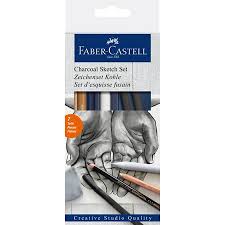 Faber Castell Charcoal Sketch Set - 7 pieces