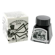 Winsor & Newton Drawing Ink - Black Indian ink 14ml