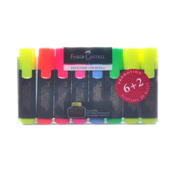 Faber Castell Highlighter Value Pack of 6+2