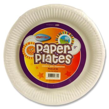 9" Paper Plates - pack of 50