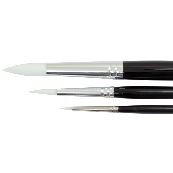 Synthetic Art Brush No:12 - Pack of 10