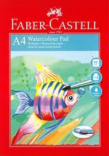 Faber Castell A4 Watercolour Pad - 140g