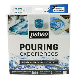 Acrylic "Pouring Experiences" Discovery Kit - Pebeo