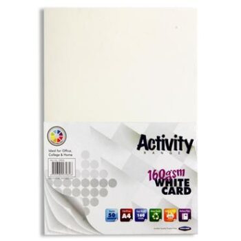 A4 White Card - Pack of 50