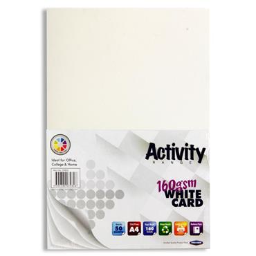 A4 White Card - Pack of 50