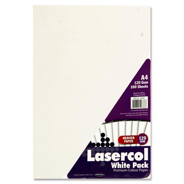 A4 White Heavier Quality Paper 120gsm - Pack of 100