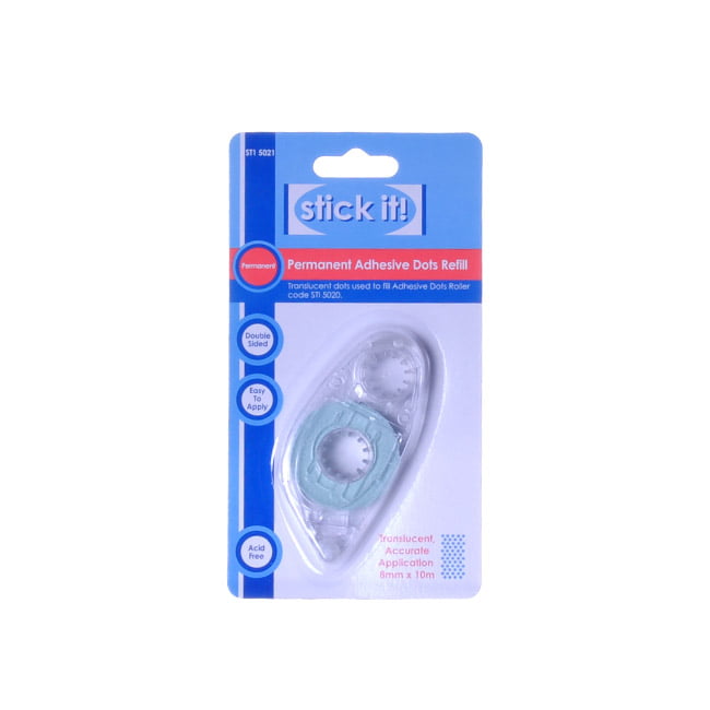 "Stick It" Permanent Adhesive Roller - Refill