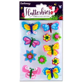 3D Foam Stickers - Flutterbies 2
