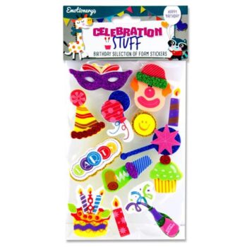 3D Foam Stickers - Happy Birthday 2