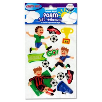 3D Foam Stickers - Soccer Fun 2