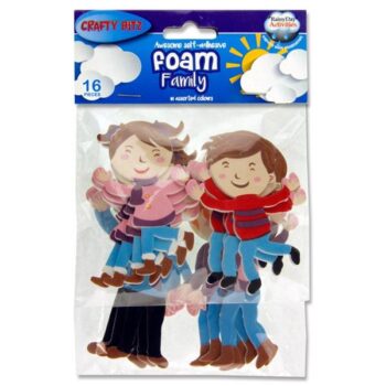 3D Foam Stickers - Family