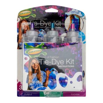 TIE-DYE KIT  -  Purple / Teal / Fuschia