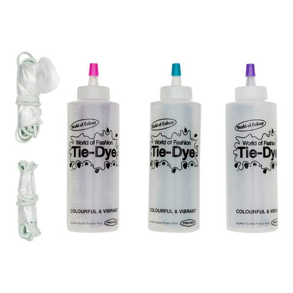 TIE-DYE KIT - Purple / Teal / Fuschia - Image 2