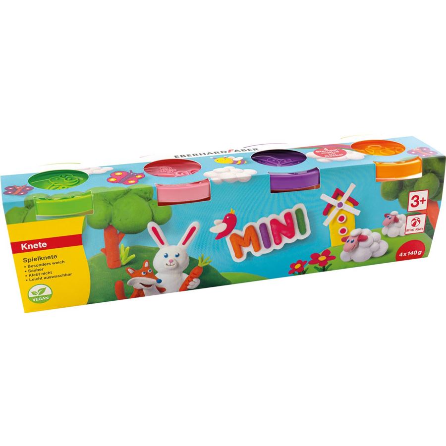 Eberhard Faber Playdough - Set of 4 Secondary Colours