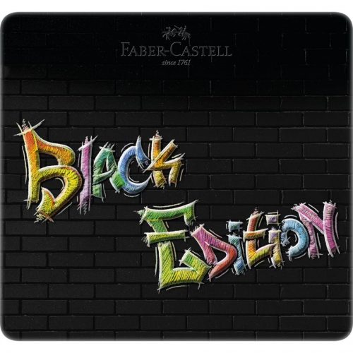 Faber Castell since 1761 - BLACK EDITION Colouring Pencils (TIN BOX SET) - Set of 24