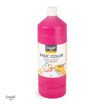 Creall Poster Paint 1000ml - Bright Pink