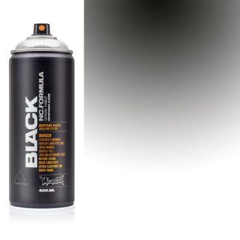 Montana "BLACK" 400ml Spray Paint - Silverchrome SILVER (BLK400)