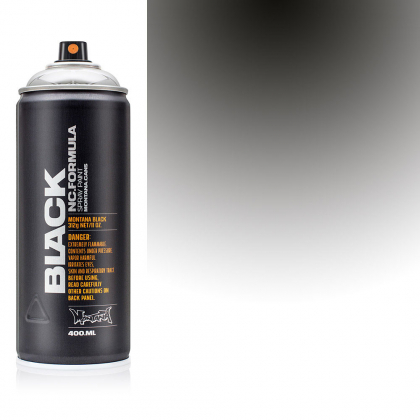 Montana "BLACK" 400ml Spray Paint - Silverchrome SILVER (BLK400)