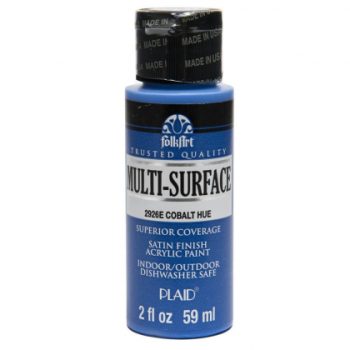 "Folk Art" Multi Surface Acrylic 59ml - Cobalt Blue (2926)