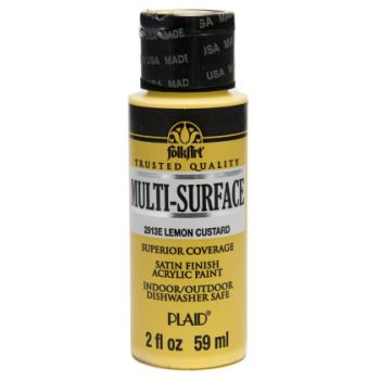 "Folk Art" Multi Surface Acrylic 59ml - Lemon Custard (2913)