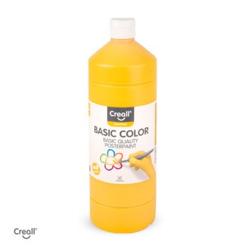 Creall Poster Paint 1000ml - Dark Yellow