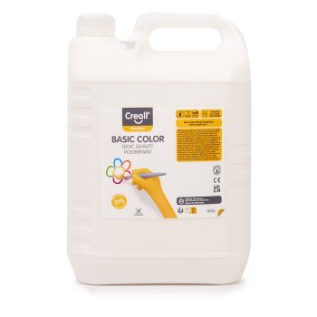 Creall Poster Paint 5 Litre - White