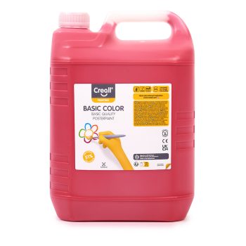 Creall Poster Paint 5 Litre - Red