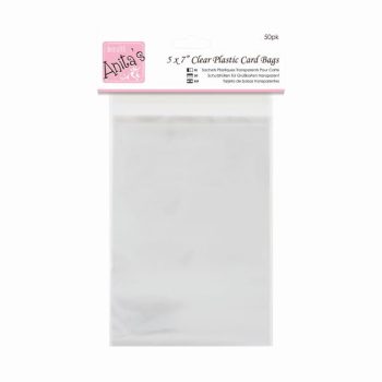Anita's Cello Card Bag (self-seal) 5" x 7" - Pack of 50
