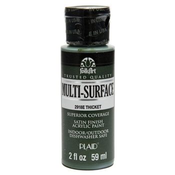"Folk Art" Multi Surface Acrylic 59ml - Thicket Green (2918)