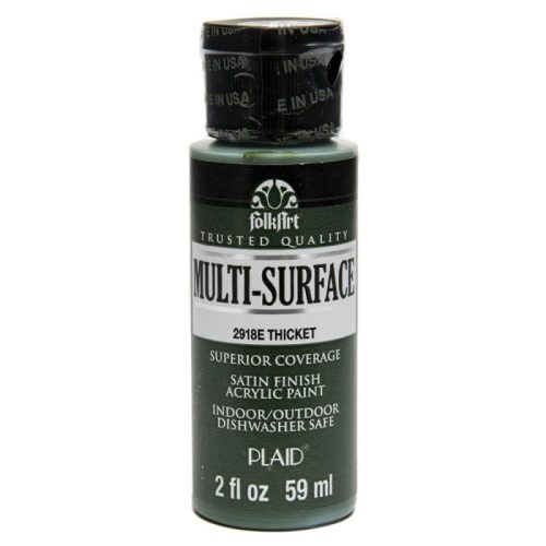 "Folk Art" Multi Surface Acrylic 59ml - Thicket Green (2918)