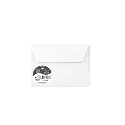 Pollen Iridescent White C6 Envelope - Pack of 20