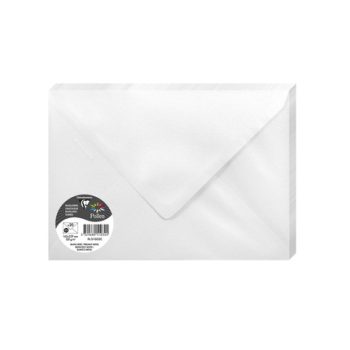 Pollen Iridescent White C5 Envelope - Pack of 20
