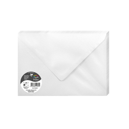 Pollen Iridescent White C5 Envelope - Pack of 20