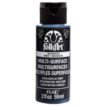 "Folk Art" Multi Surface Acrylic 59ml - Midnight Blue 2984