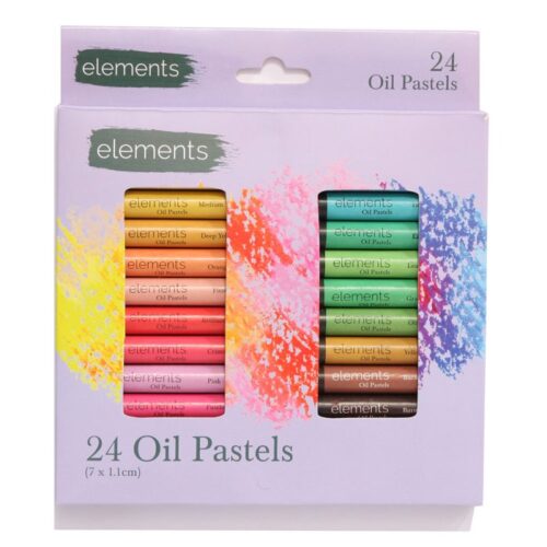 Elements Oil Pastels - Set of 24