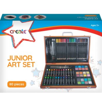 Wooden Box Junior Art Set